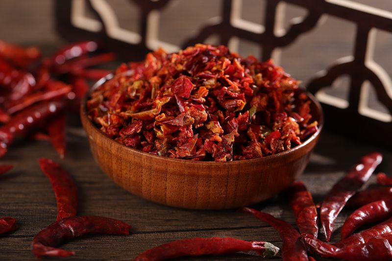 Natural Dehydrated Red Pepper